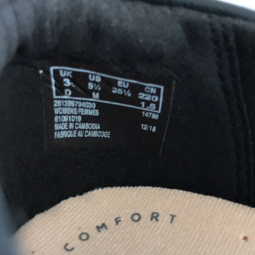 Clarks shoes Gracelin Vail black l’éther cuir noir - Picture 4 of 6